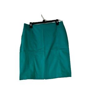 New York & Company Green Pencil Skirt - 10